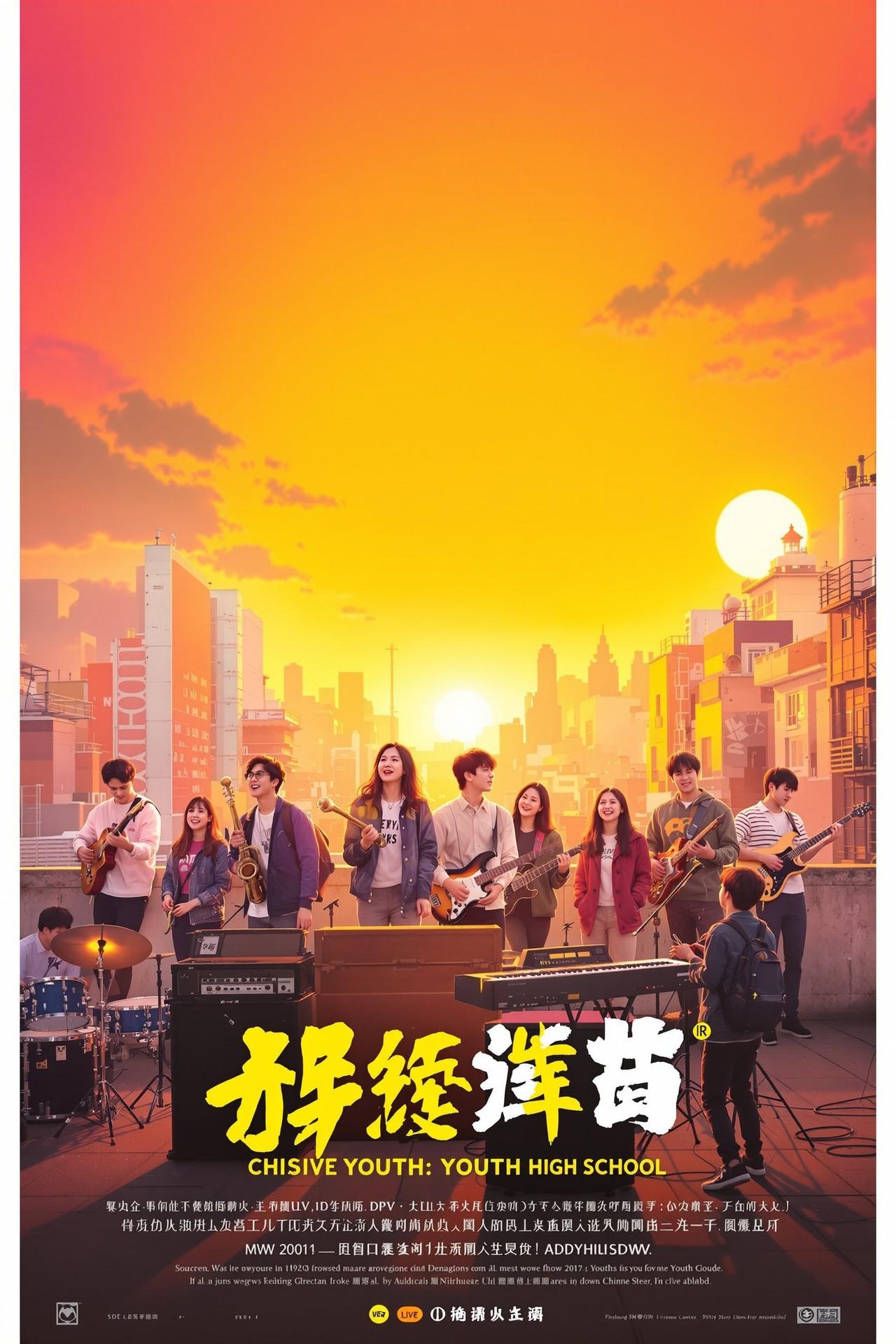 午夜精品视频作品《青春如歌》电影海报